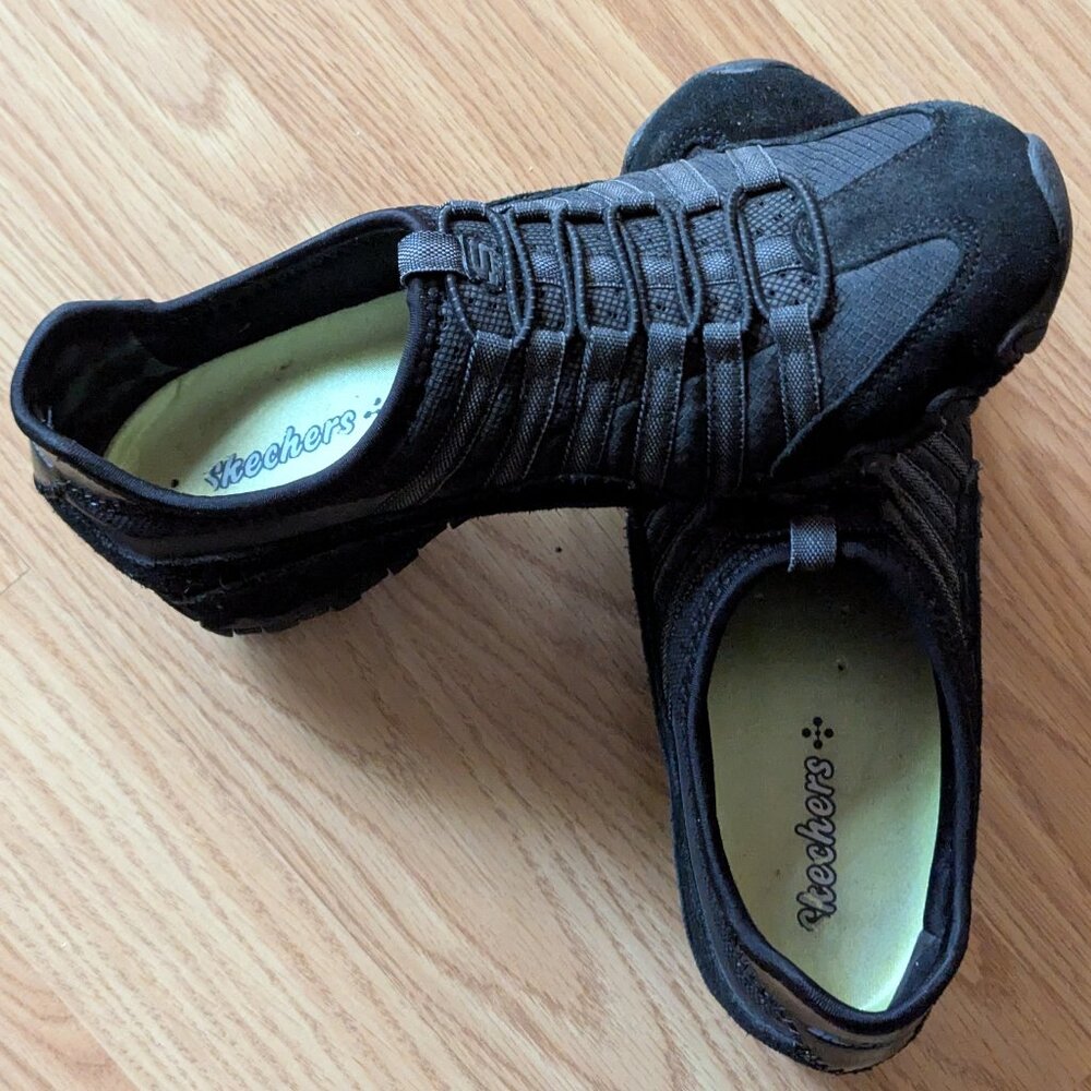 Skechers Textile-Upper Relaxed-Fit Slip-Ons